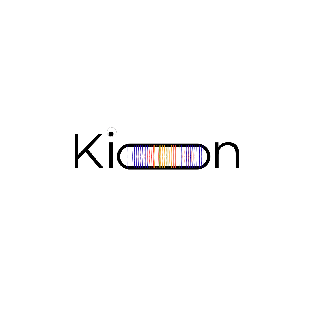 Kion Logo with Quipu Symbol